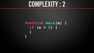 COMPLEXITY : 2
function main(a) {
if (a > 5) {
}
}
 