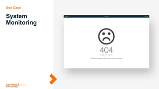 Use Case
System
Monitoring
 
