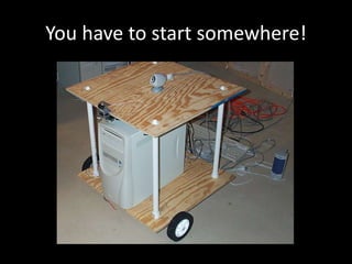 You have to start somewhere!