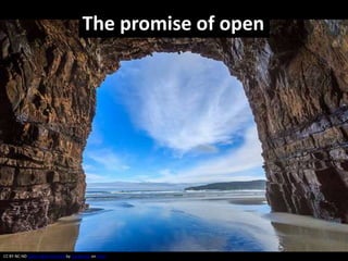 CC BY-NC-ND Some rights reserved by Cat Burton on Flickr
The promise of open
 