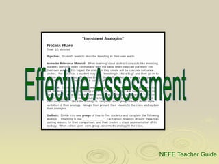 NEFE Teacher Guide
 