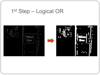 1st Step – Logical OR
 