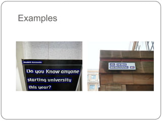 Examples
 