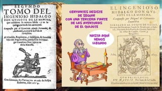 SEMANA 5 (II BIMESTRE) - LITERATURA ESPAÑOLA - La novela caballeresca (Miguel de Cervantes Saavedra) (3ero de secundaria).pptx