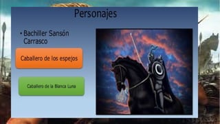 SEMANA 5 (II BIMESTRE) - LITERATURA ESPAÑOLA - La novela caballeresca (Miguel de Cervantes Saavedra) (3ero de secundaria).pptx