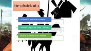 SEMANA 5 (II BIMESTRE) - LITERATURA ESPAÑOLA - La novela caballeresca (Miguel de Cervantes Saavedra) (3ero de secundaria).pptx