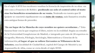 SEMANA 5 (II BIMESTRE) - LITERATURA ESPAÑOLA - La novela caballeresca (Miguel de Cervantes Saavedra) (3ero de secundaria).pptx