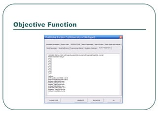 Objective Function
 