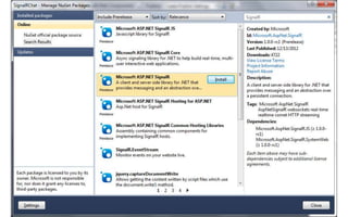 SignalR for ASP.NET Developers