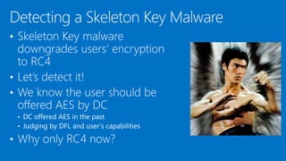 Skeleton key malware detection owasp
