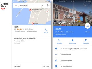 userneeds @anous
Google
Maps
App
 
