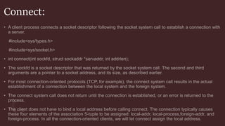 Connect:
 