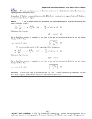 Solution manual of fluid mechanics   fundamentals and applications - cengel [http---www.mechanicallibrary.blogspot.com]