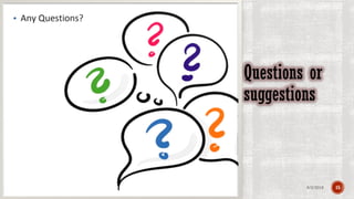 Questions or
suggestions
6/3/2018 15
 