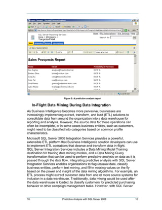 Sql server 2008 r2 data mining whitepaper overview