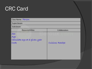 CRC Card 