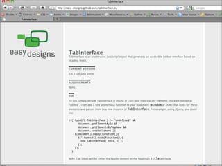 JavaScript and Web Standards