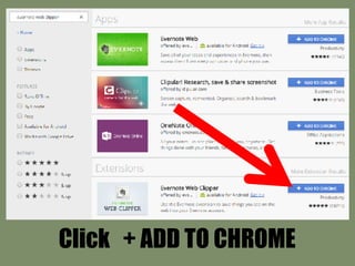 Click + ADD TO CHROME
 