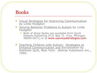 Structured teaching
