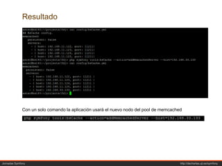 Gestión de la infraestructuraJornadas Symfony            															http://decharlas.uji.es/symfony