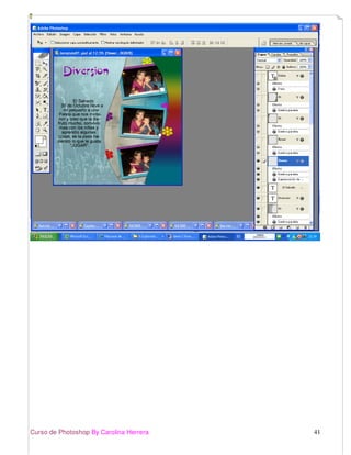 Curso de Photoshop By Carolina Herrera 41
 