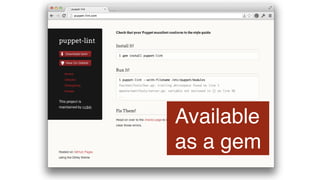 Available! 
as a gem 
 