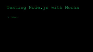 TDD with TypeScript, AngularJS, and Node.js