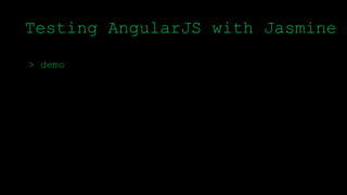 TDD with TypeScript, AngularJS, and Node.js