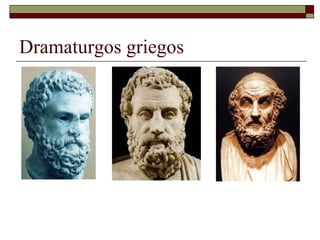 Dramaturgos griegos 