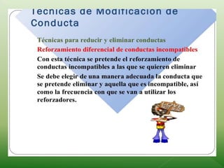 Tecnicas conductuales