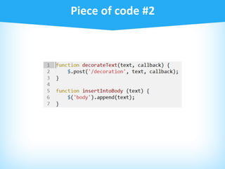 Testing javascript