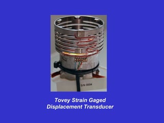 Tovey Strain Gaged Displacement Transducer 