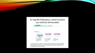 Tutorial para slidershare