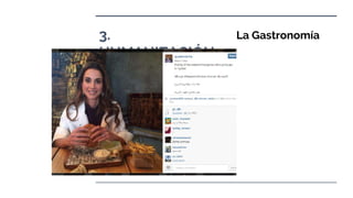 3.
HUMANIZACIÓN.
La Gastronomía
 