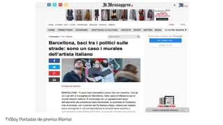 TVBoy Portadas de prensa (Roma)
 