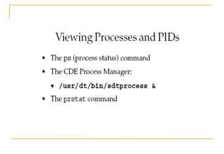 Unix commands