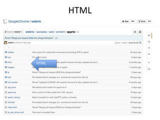 HTML 
HTML 
 