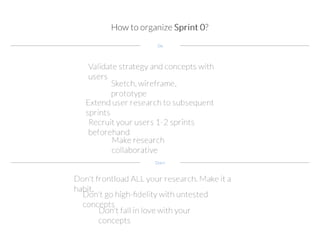 Agile UX Without Breaking Products