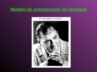 Modelo de comunicación de Jacobson 