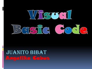 Juanito Bibat
Angelika Cabus
 