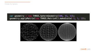 Create the Sphere
 