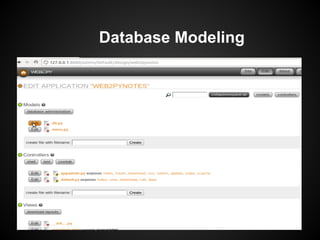 Database Modeling
 