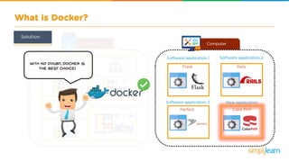 What Is Docker? | What Is Docker And How It Works? | Docker Tutorial For Beginners | Simplilearn