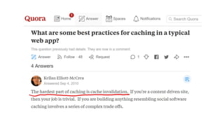 Where is my cache architectural patterns for caching microservices by example