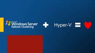 Windows server 2012   failover clustering improvements