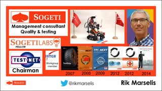 1980
Rik Marselis@rikmarselis
2007 2012 20122008
Workgroup
-member
20142009
 