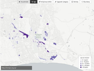 Informal Settlements Maps