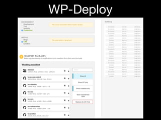 WP-Deploy
 
