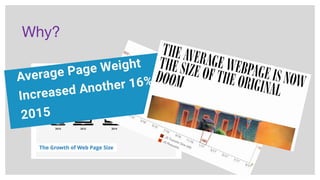 Frameworks are then used to write
fragile, unmaintainable, bloated code
Why?
 