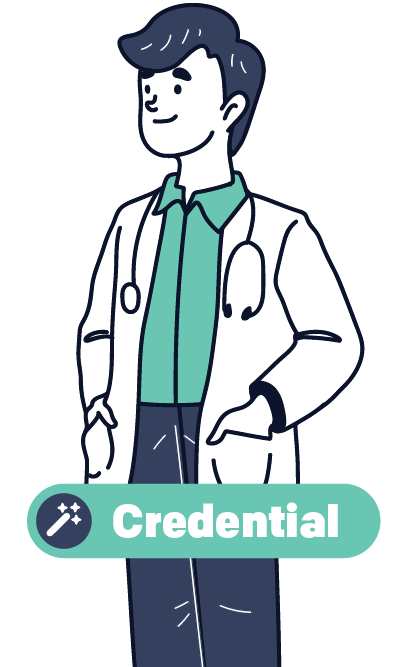 Credential a Physician with AI